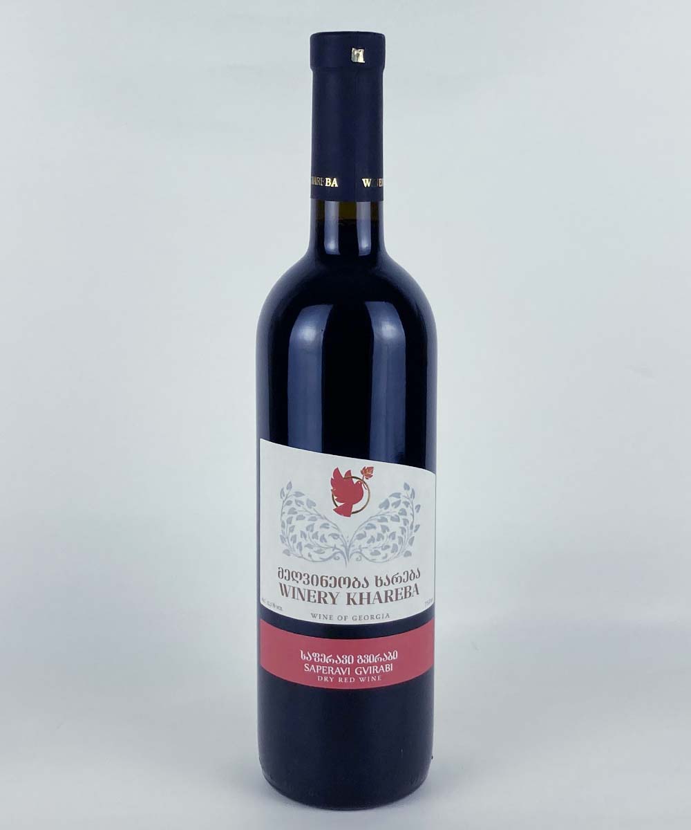 サペラヴィ グヴィラビ SAPERAVI GVIRABI [ 赤ワイン ドライ 750ml ] ワイナリーハレバ / ジョージア カヘティ